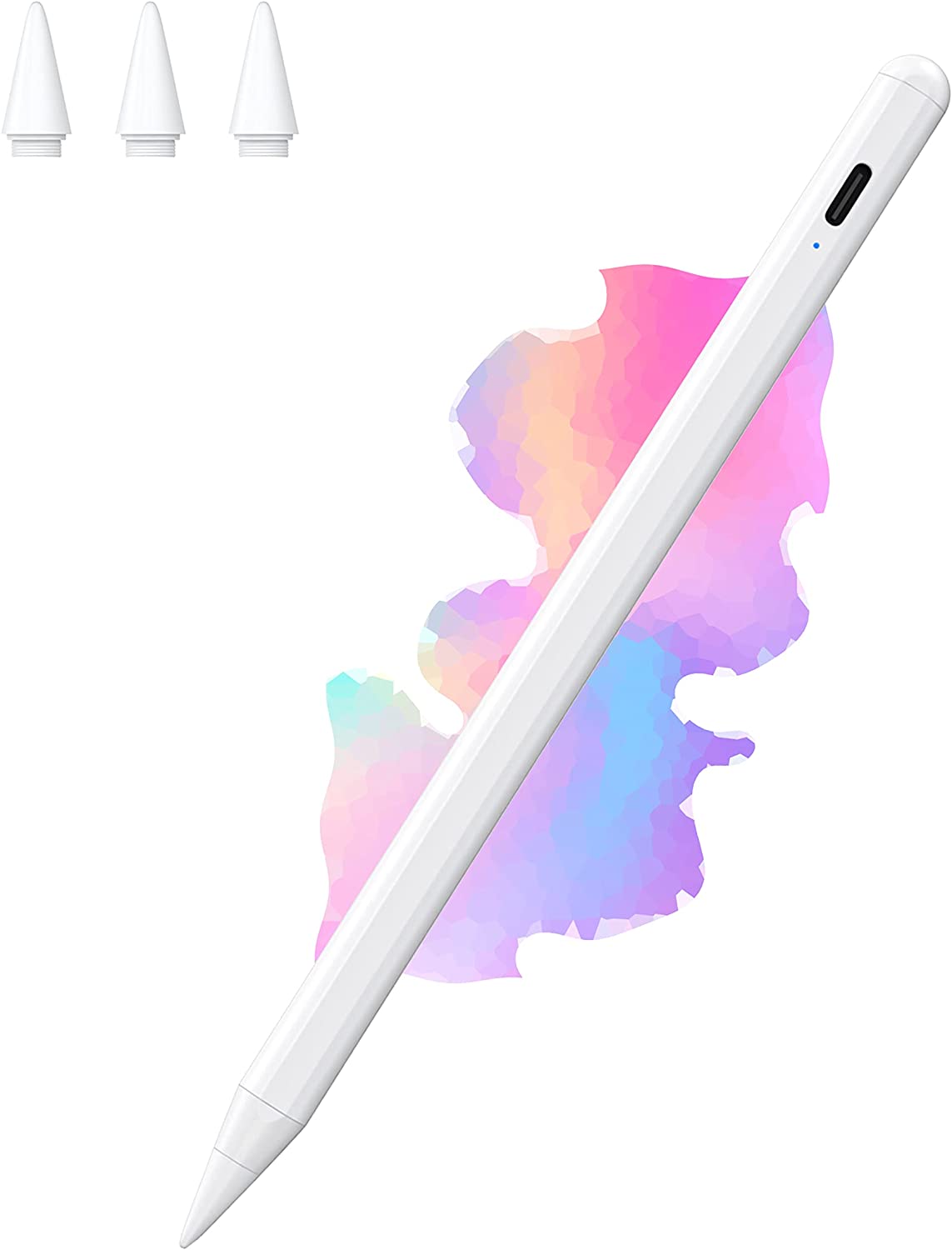 For Apple Pencil Palm Rejection Magnetic Stylus Pen for iPad Pen 2018 2020  2021 2022 Mini