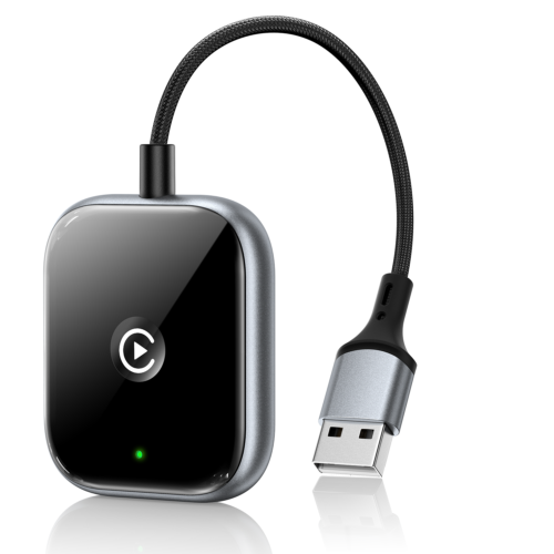 Wireless CarPlay Adapter, Easy and Fast to Upgrade Wired CarPlay to Wireless, Instant Connectivity, Super Mini Carplay Wireless Adapter for iPhone, Fit for Cars with Built-in Wired CarPlay