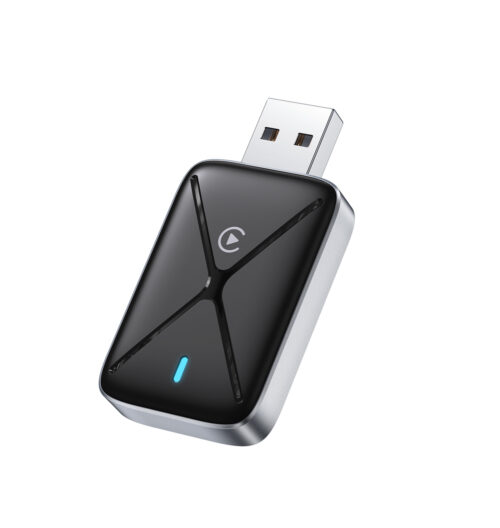 Wireless CarPlay Adapter – Convert Wired Apple CarPlay to Wireless, Fast Stable Connection, Plug & Play Auto Reconnect for Factory CarPlay Vehicles & iPhone